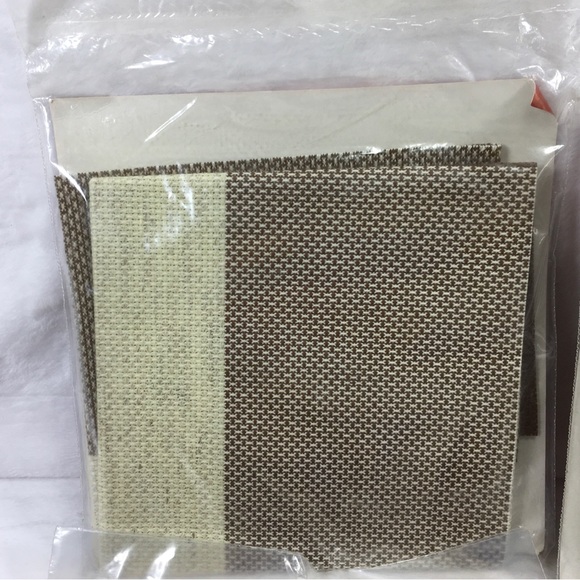 VTNG Charles Craft Hopscotch 4 Cross Stitch Fabrics Aida 14 Count Brown Tan15x15 - Picture 4 of 4